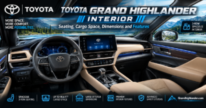 Toyota Grand Highlander Interior