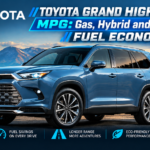 Toyota Grand Highlander MPG